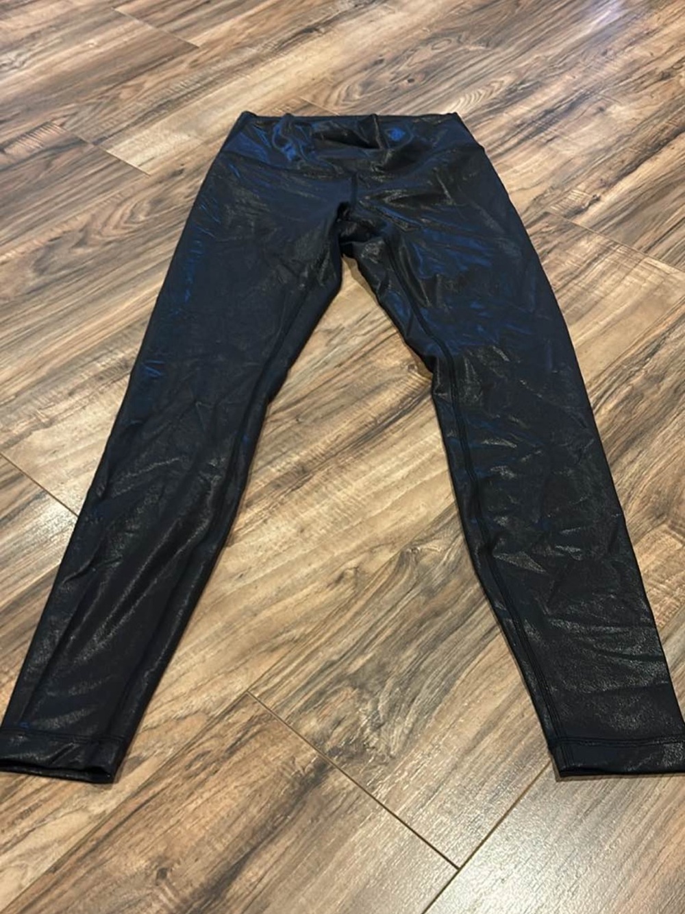 Lululemon Shiny Black Leggings
